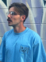 LIVE AND LEARN T-SHIRT - SKY BLUE